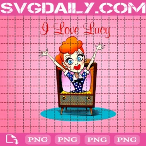 I Love Lucy Cartoon Png, I Love Lucy Png, Cartoon Png, Cartoon Lover Png, Png Printable, Instant Download, Digital File