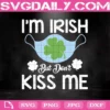 I'm Irish But Don't Kiss Me Svg, Face Mask Svg, Patrick's Day Svg, Shamrock Svg, Irish Svg, Svg Png Dxf Eps AI Instant Download