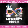 Infinity Memento Mori Svg, Death Svg, Mythological Creature Svg, Unicorn Svg, Svg Png Dxf Eps AI Instant Download