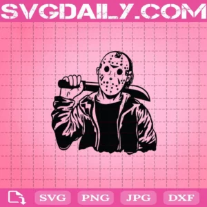 Jason Voorhees Halloween Svg, Horror Movie Killers Svg, Halloween Svg, Jason Voorhee Svg, Download Files