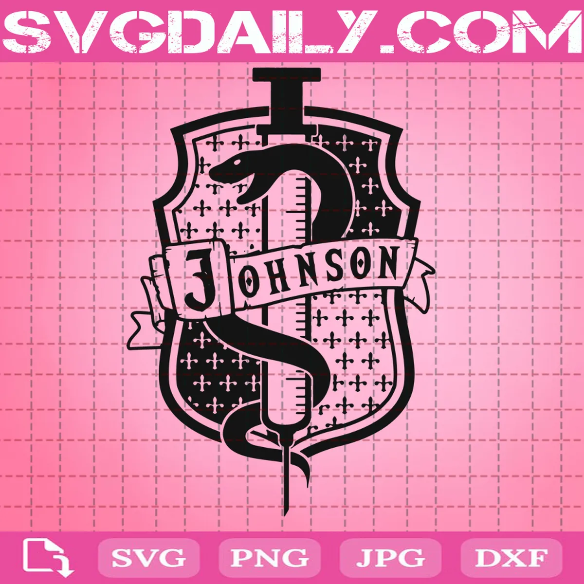 Johnson House Crest Svg, Vaccinated Svg, Covid Vaccine Svg, Pro Vaccine Svg, Fully Vaccinated Svg, Covid Svg
