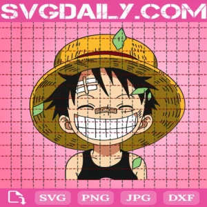 Lufffy Svg, Monkey D. Luffy Svg, One Piece Svg, Anime Cartoon Svg, Love Anime Svg, Anime Gift Svg, Download File