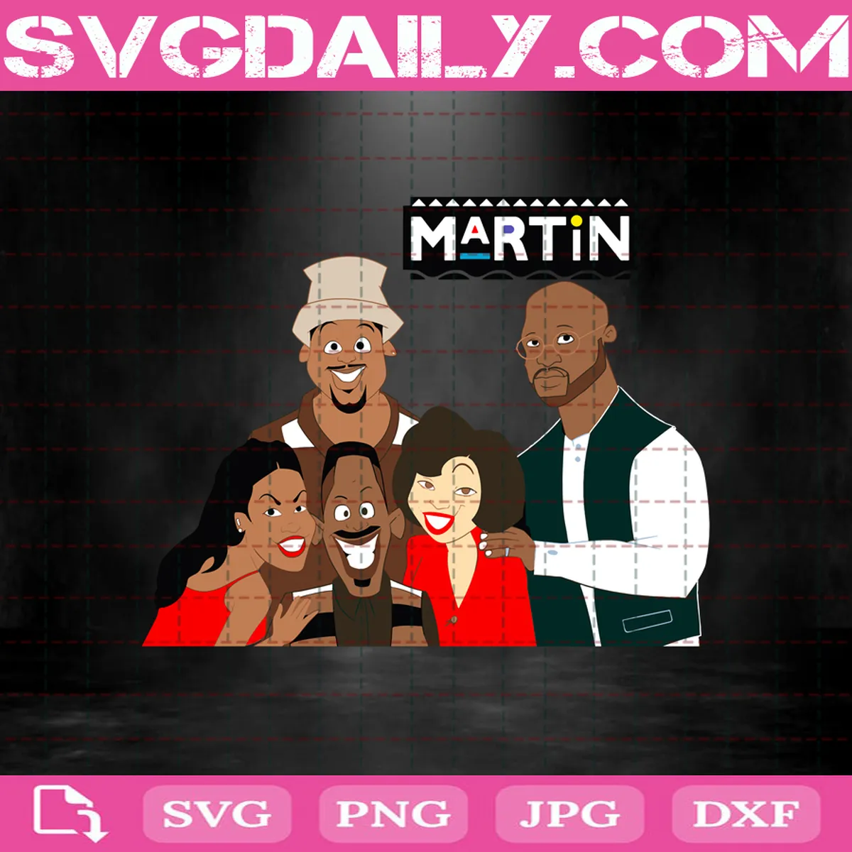 Martin Lawrence Tv Show Cartoon Svg - Daily Free Premium Svg Files