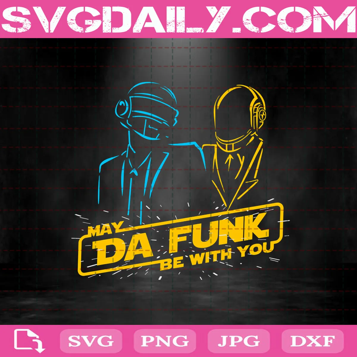 May Da Funk Be With You Svg, Music Svg, Paul Hunter Svg, Da Funk Svg, Svg Png Dxf Eps AI Instant Download