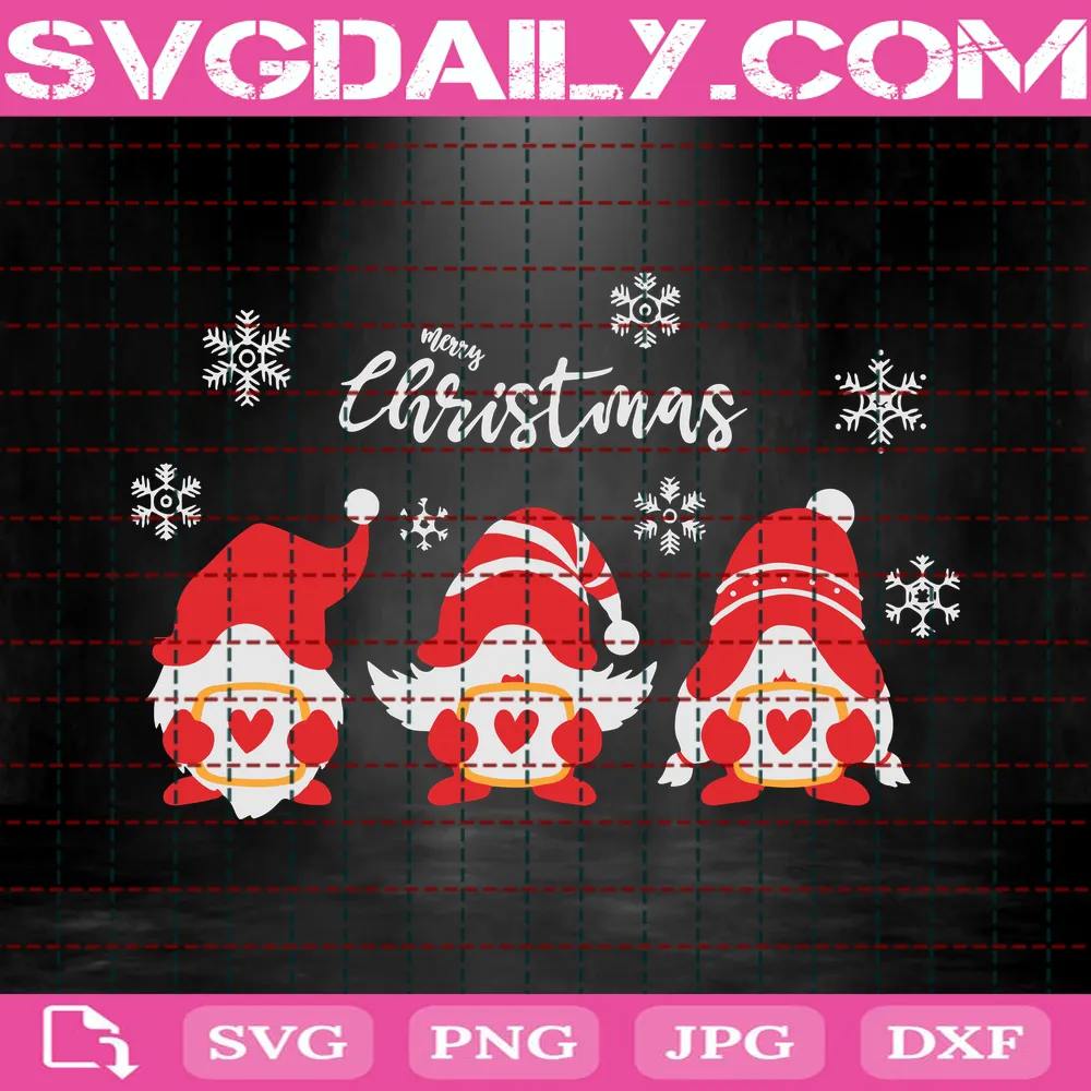 Merry Christmas Svg, Christmas Gnomes Svg, Gnomies Svg, Christmas Svg, Buffalo Plaid, Kids Funny Christmas Shirt Svg File For Cricut & Silhouette, Png