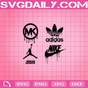 Michael Kors Svg, Adidas Svg, Jordan Svg, Nike Svg, Logo Bundle Svg, Logo Cut Files For Cricut, Silhouette Design, Svg, Eps Dxf