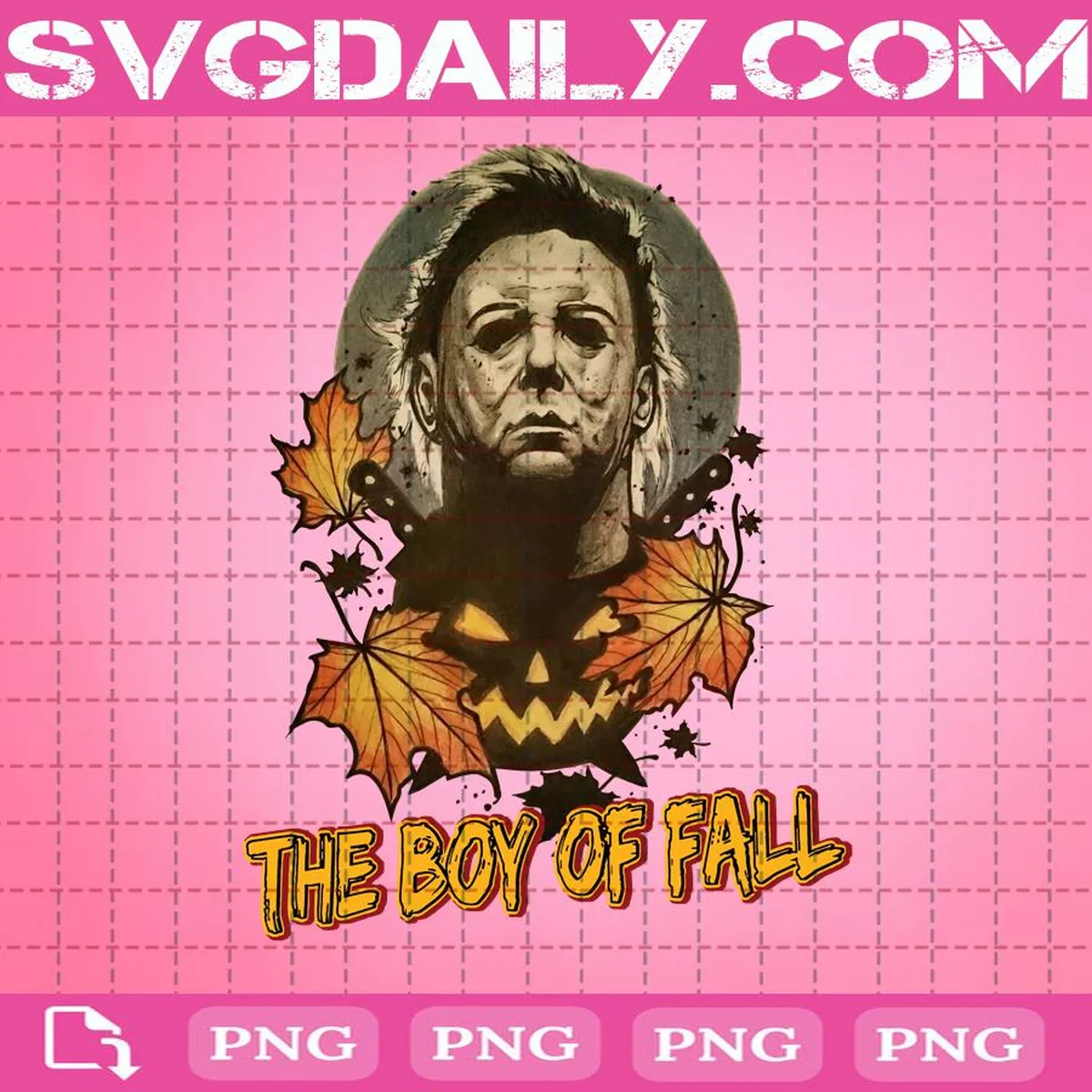 Michael Myers The Boy Of Fall Png, Michael Myers Png, Halloween Png, Halloween Gift Png, Png Printable, Instant Download, Digital File