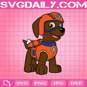Mighty Pups Zuma Svg, Paw Patrol Svg, Cute Dog Svg, Cartoon Svg, Svg Png Dxf Eps AI Instant Download