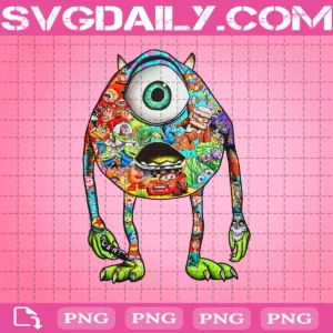 Mike Wazowski Png, Monsters Inc Png, Disney's Mike Wazowski Monster's Inc Png, Wazowski Png, Disney Png