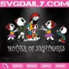 Mother Of Nightmares Svg, Sally Svg, The Nightmare Svg, The Nightmare Family Svg, Night Halloween Svg, Mom Halloween Svg