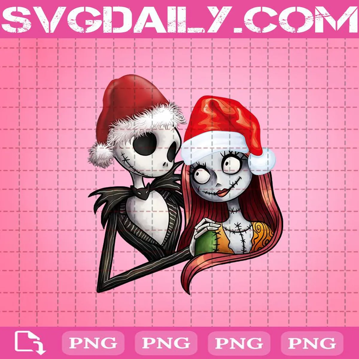 Nightmare Before Christmas Png, Jack Skellington Png, Sally And Childrens Png, Halloween Png, Svg Png Dxf Eps Download Files