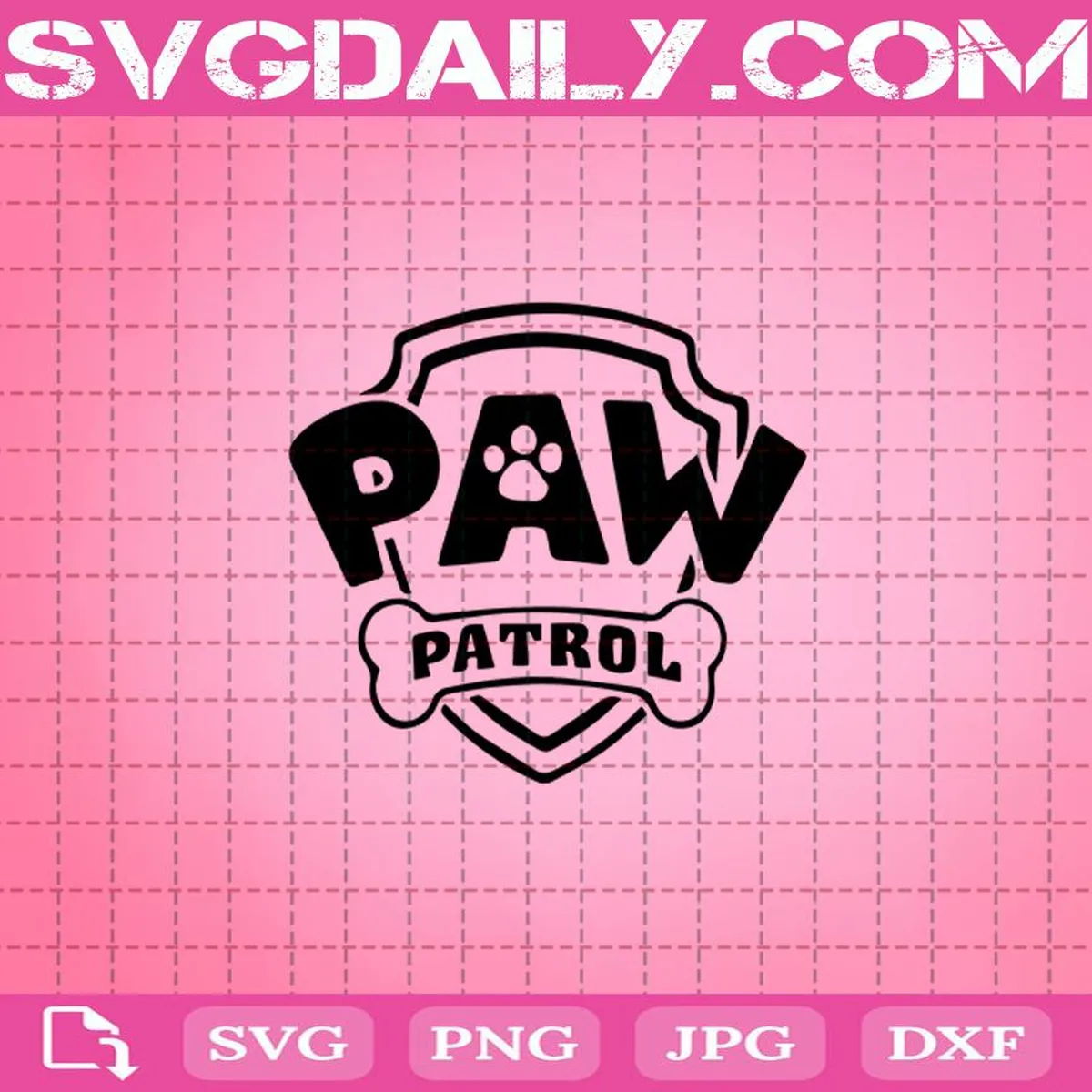 Paw Patrol Svg, Cricut Files, Clip Art, Instant Download, Digital Files, Svg, Png, Eps, Dxf