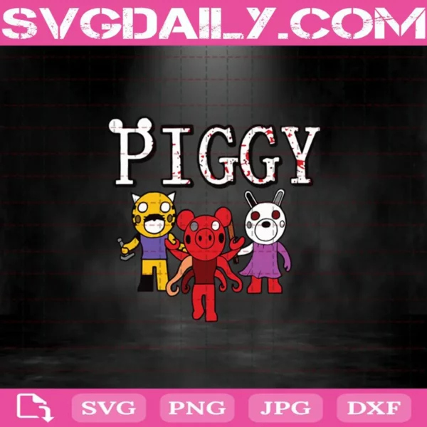 Piggy Roblox Svg, Roblox Game Svg, Roblox Characters Svg, Piggy Svg, Piggy Horror Roblox Svg, Roblox Game Svg, Svg Png Dxf Eps AI Instant Download