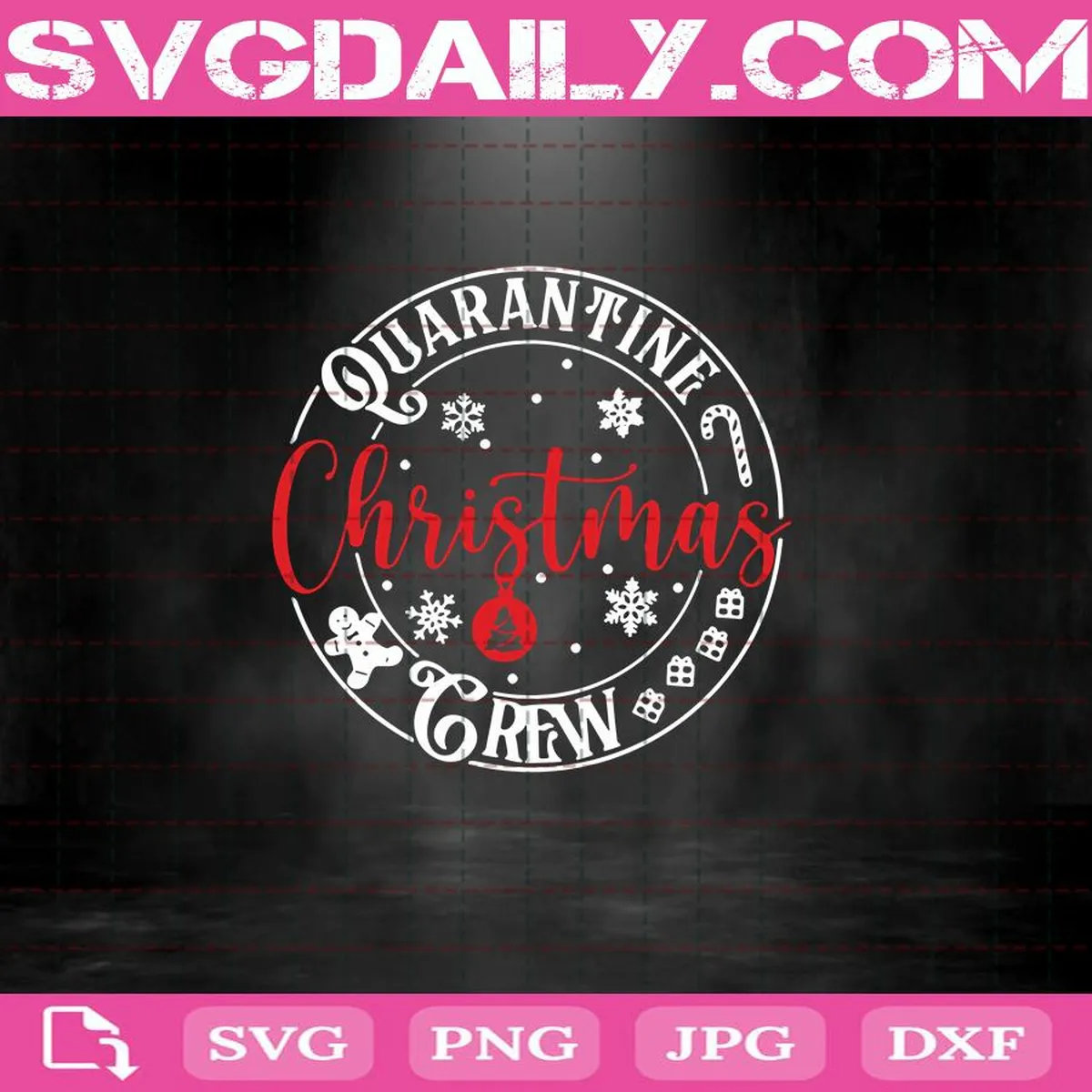 Quarantine Christmas Crew Svg, Merry Quarantine Christmas Svg, Christmas Ornaments Svg, Quarantine Christmas Svg
