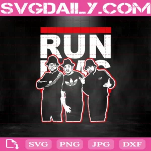 Run DMC Music Band Svg, American Hip Hop Group Svg, Hip Hop Svg, Rapper Svg, Band Svg, DMC Music Band Svg