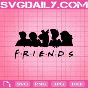 Scooby Doo Friends Svg, Scooby Doo Svg, Friends Svg, Cartoon Svg, Disney Svg, Svg Png Dxf Eps AI Instant Download