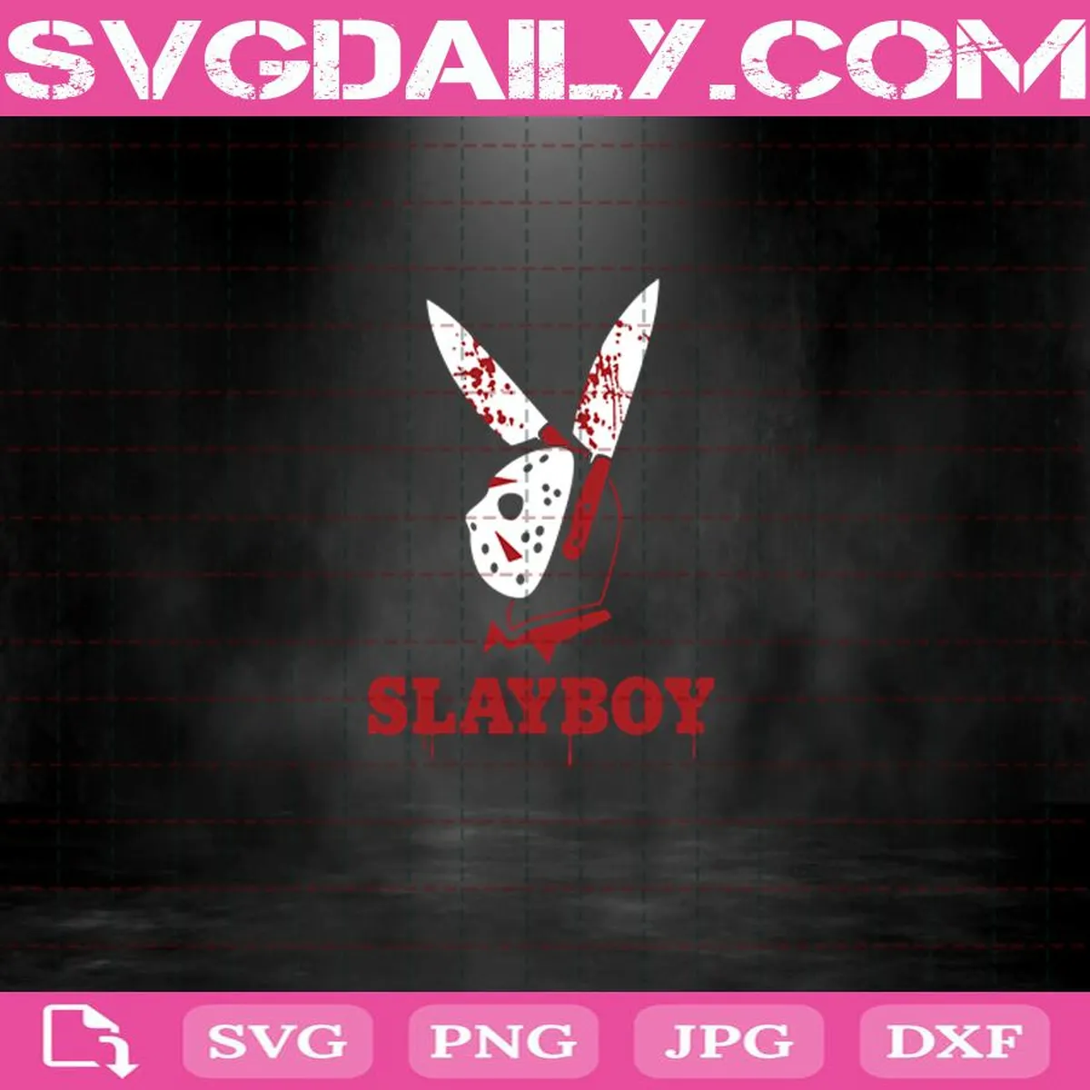 Slayboy Slasher Horror Movie Friday 13th Jason Voorhees Svg, Friday The 13th Slayboy Svg, Halloween Svg, Friday The 13th Svg