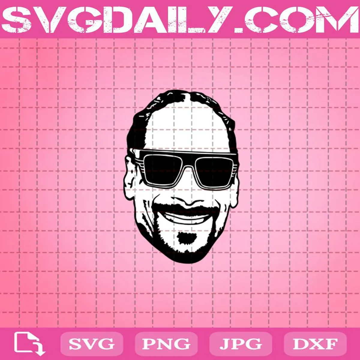 Snoop Dogg Rapper Svg, Rapper Svg, Snoop Dogg Svg, Svg Cricut, Silhouette Svg Files, Cricut Svg, Silhouette Svg