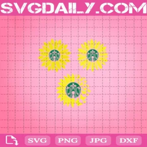 Starbucks Svg, Starbucks Bundle Svg, Starbucks Logos Svg, Starbucks Sunflower Svg, Sunflower Svg