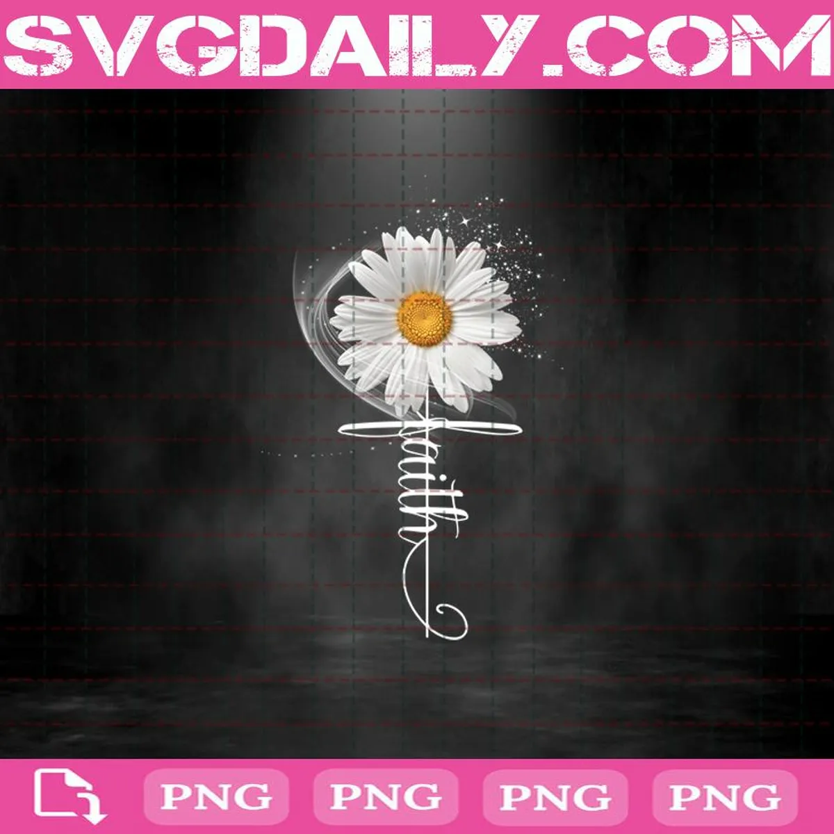 Sunflower Faith Png, Sunflower Png, Faith Png, Hippie Png, Peace Png, Png Instant Download