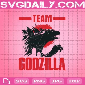 Team Godzilla Svg, Godzilla Svg, Godzilla Love Svg, Monster Svg, Svg Png Dxf Eps AI Instant Download