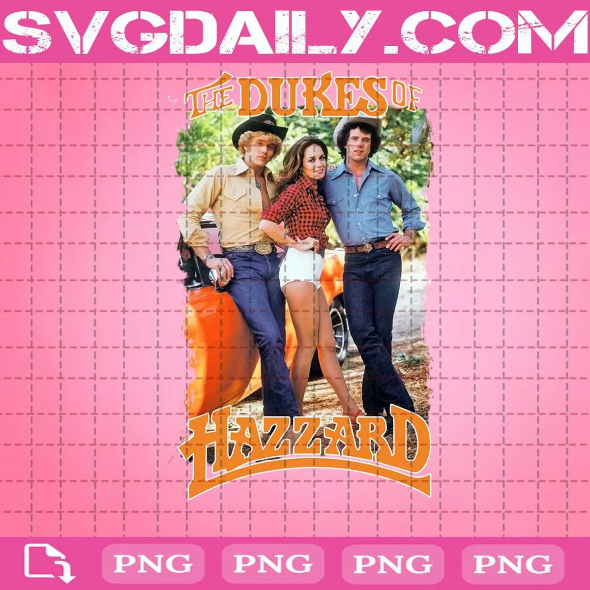 The Dukes Of Hazzard Png, Bo And Luke Png, The Dukes Of Hazzard Png Printable, Instant Download, Digital File