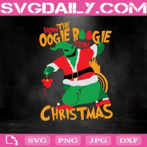 The How Oogie Boogie Stole Christmas Pegatina Svg, Oogie Boogie Svg, Oogie Boogie Christmas Svg, Christmas Svg