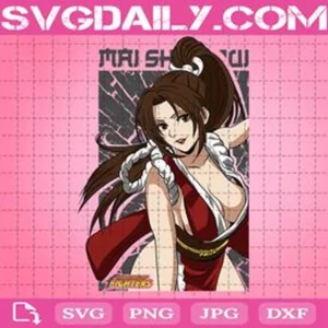 The King Of Fighters Svg, Shiranui Mai Svg, Svg Png Dxf Eps AI Instant Download