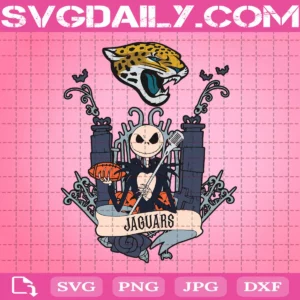 The Nightmare Before Christmas Svg, Jacksonville Jaguars Svg, Jaguars Svg, NFL Svg, Halloween Svg