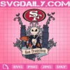 The Nightmare Before Christmas Svg, San Francisco 49ers Svg, 49ers Svg, NFL Svg, Halloween Svg