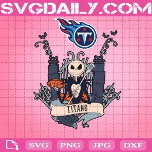 The Nightmare Before Christmas Svg, Tennessee Titans Svg, Titans Svg, NFL Svg, Halloween Svg