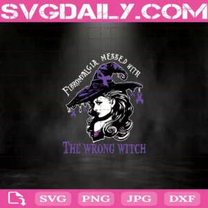 The Wrong Witch Svg, Witch Fibromyalgla Messed Svg, The Strong Witch Svg, Beautiful Witches Svg, Woman Witch Svg
