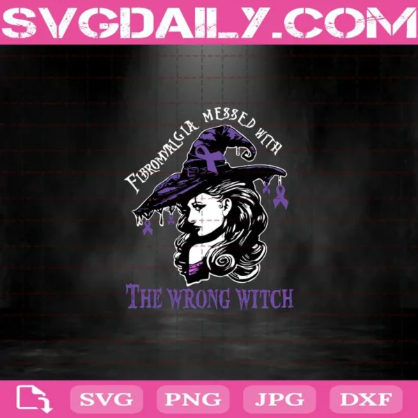 The Wrong Witch Svg, Witch Fibromyalgla Messed Svg, The Strong Witch Svg, Beautiful Witches Svg, Woman Witch Svg