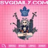 Toronto Maple Leafs Svg, Leafs Svg, NHL Svg, Hockey Svg, Leafs Jack Skellington Svg, Jack Hockey Svg, Jack Svg