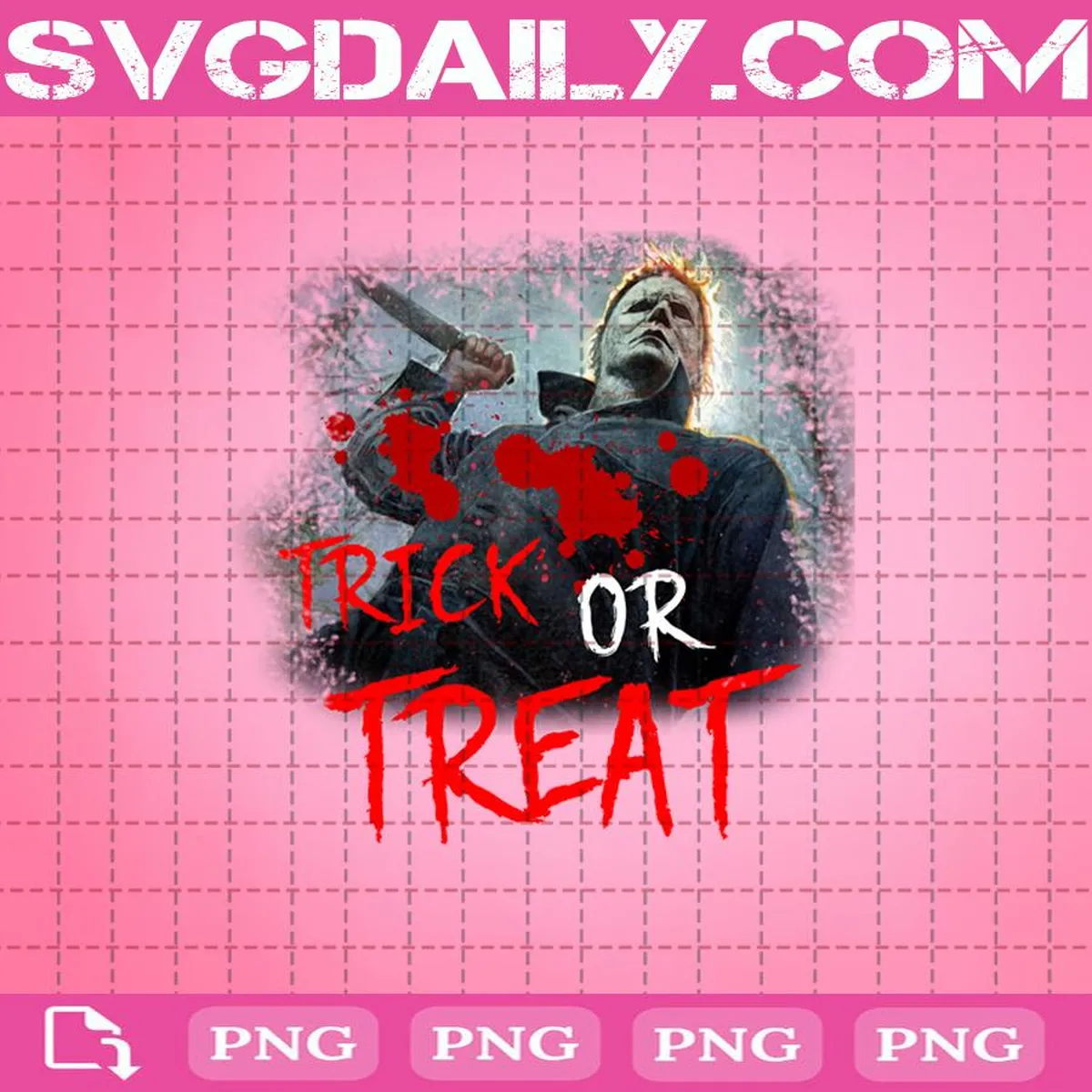 Trick Or Treat Png, Michael Myers Png, Horror Movie Png, Horror Png, Michael Myers Png Instant Download