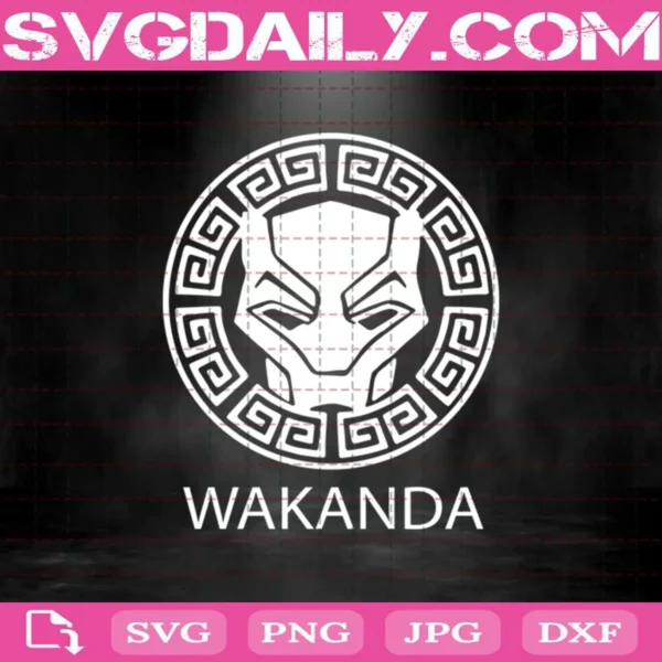 Wakanda Svg, Wakanda Forever Svg, Black Panther Svg, Chadwick Boseman Svg, Rip Chadwick Boseman Svg