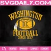 Washington D.C Football Since 1937 Svg, Washington Football Logo Svg, Washington Football Helmet Svg, Helmet Svg, Football Svg, NFL Svg, NFL Logo Svg