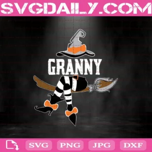 Witch Granny Svg, Halloween Witch Svg, Halloween Witch Granny Svg, Witch Svg, Wizard Hat Svg, Broom Svg, Broom Of Wizard Svg
