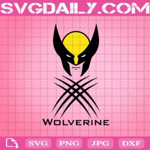 Wolverine Logo Svg, Logan Svg, Marvel Comic Svg, Superhero Svg, Svg Png Dxf Eps AI Instant Download