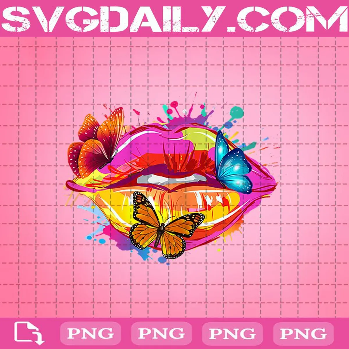 Womens Butterfly Lips Sexy Mouth Kissing Be Nice Womens Kiss Png, Butterfly Lips Sexy Png, Womens Kiss Png, Sexy Lips Png