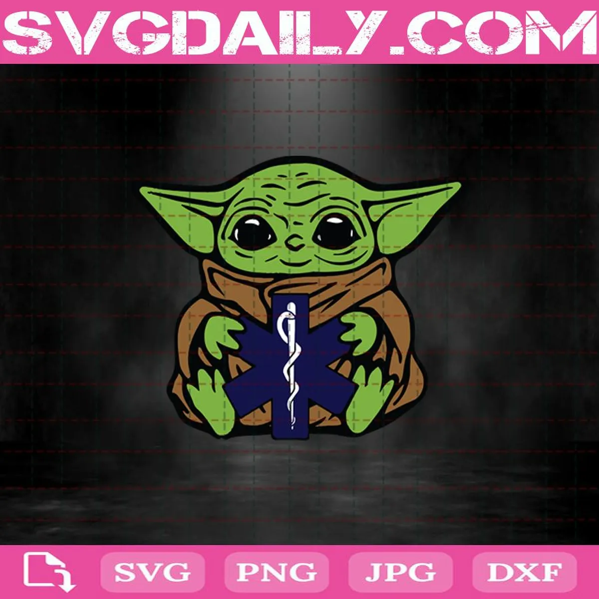 Yoda EMT Svg, Yoda Svg, Baby Yoda Svg, Coronavirus Svg, Covid19 Svg, EMT Logo Svg