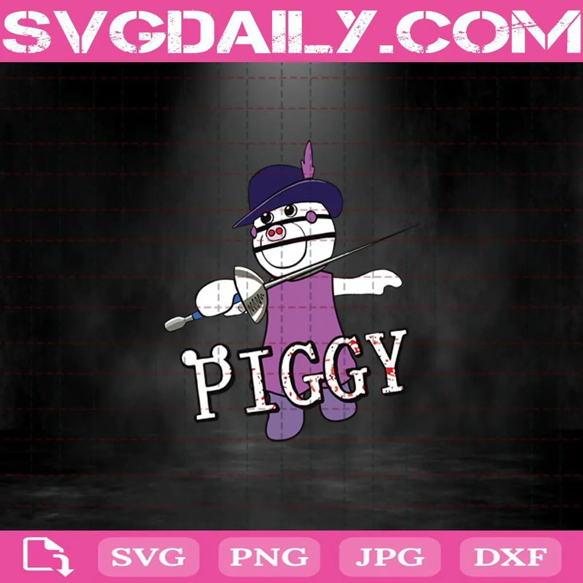 Zizzy With Svg, Piggy Bosses Svg, Piggy Roblox Svg, Piggy Svg, Piggy Horror Roblox Svg, Roblox Game Svg