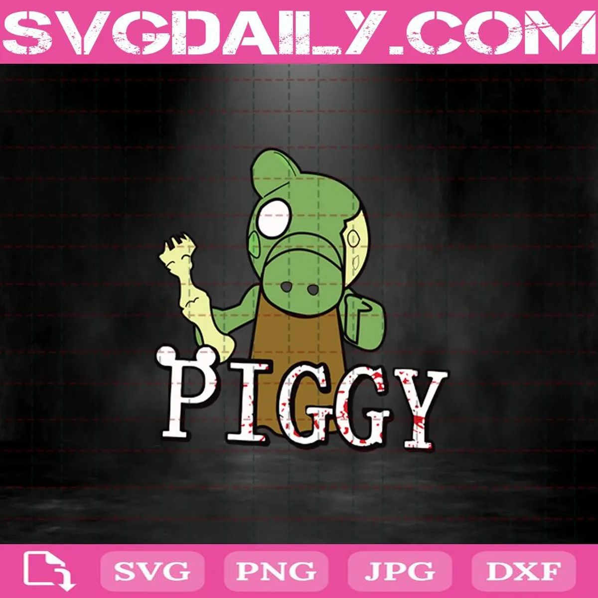 Zom Piggy Svg, Piggy Bosses Svg, Piggy Roblox Svg, Piggy Horror Roblox Svg, Piggy Svg, Halloween Svg