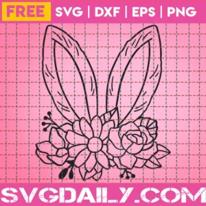 Free Bunny Ears Svg