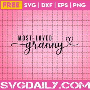 Free Most-Loved Granny Svg