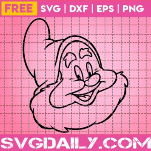 Happy Svg Free, Dwarf Svg, Free Disney Character Svg Files, Instant Download