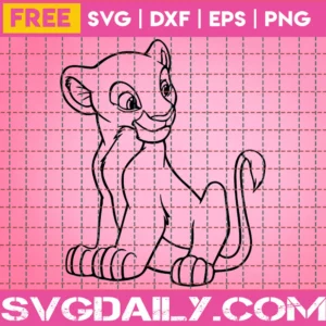 Nala Svg Free, The Lion King Svg, Best Disney Svg Files, Instant Download