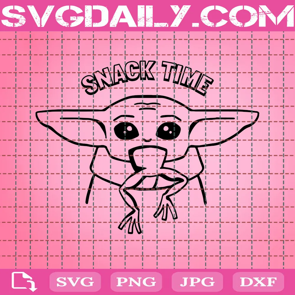 Snack Time Svg, Television Series Svg, Baby Yoda Svg, Space Travel Svg, Science Fiction Svg, This Is The Way, Be With You, May 4Th Svg