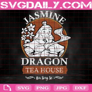 Jasmine Dragon Tea House Ba Sing Se Cricut File Silhouette Art