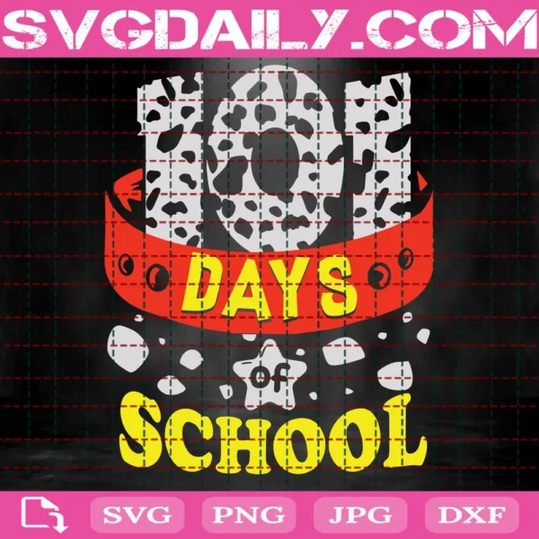101 Days Of School Svg